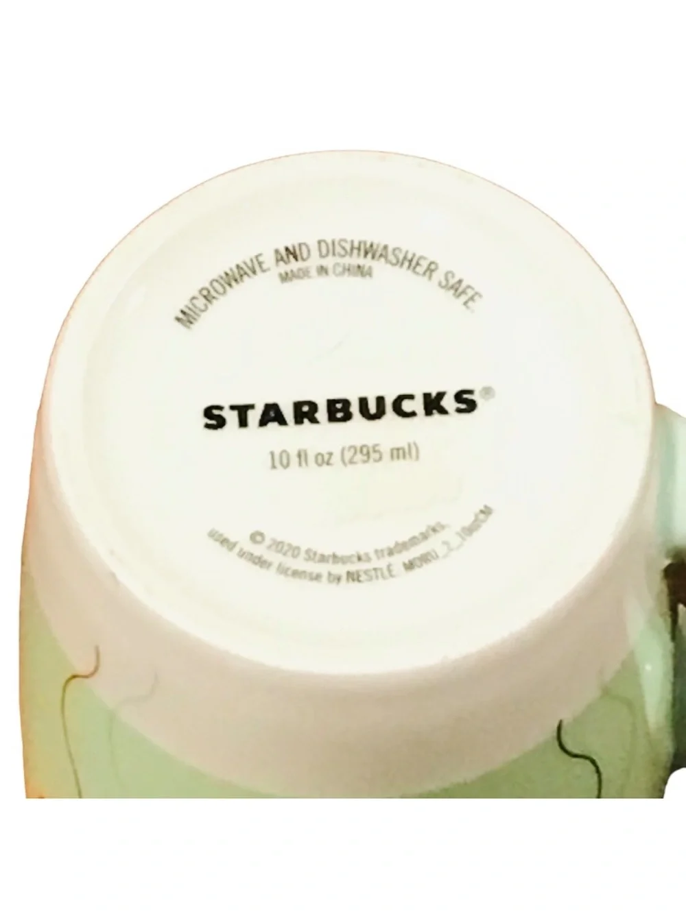 Starbucks Leopard With Birthday Balloons Coffee Mug Cup 10 Oz